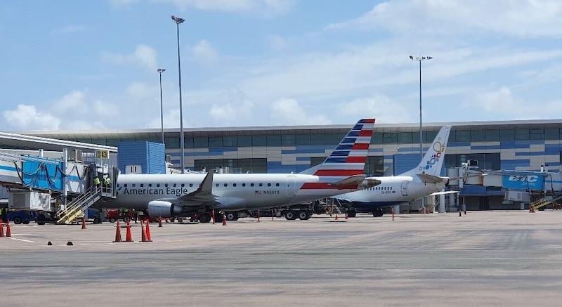 tarmac at Nassau Lynden Pindling International Airport