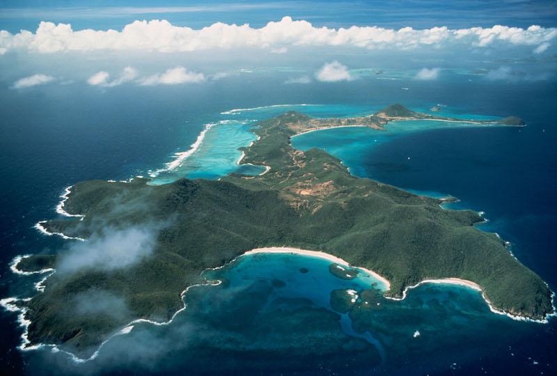 tobago aerial view