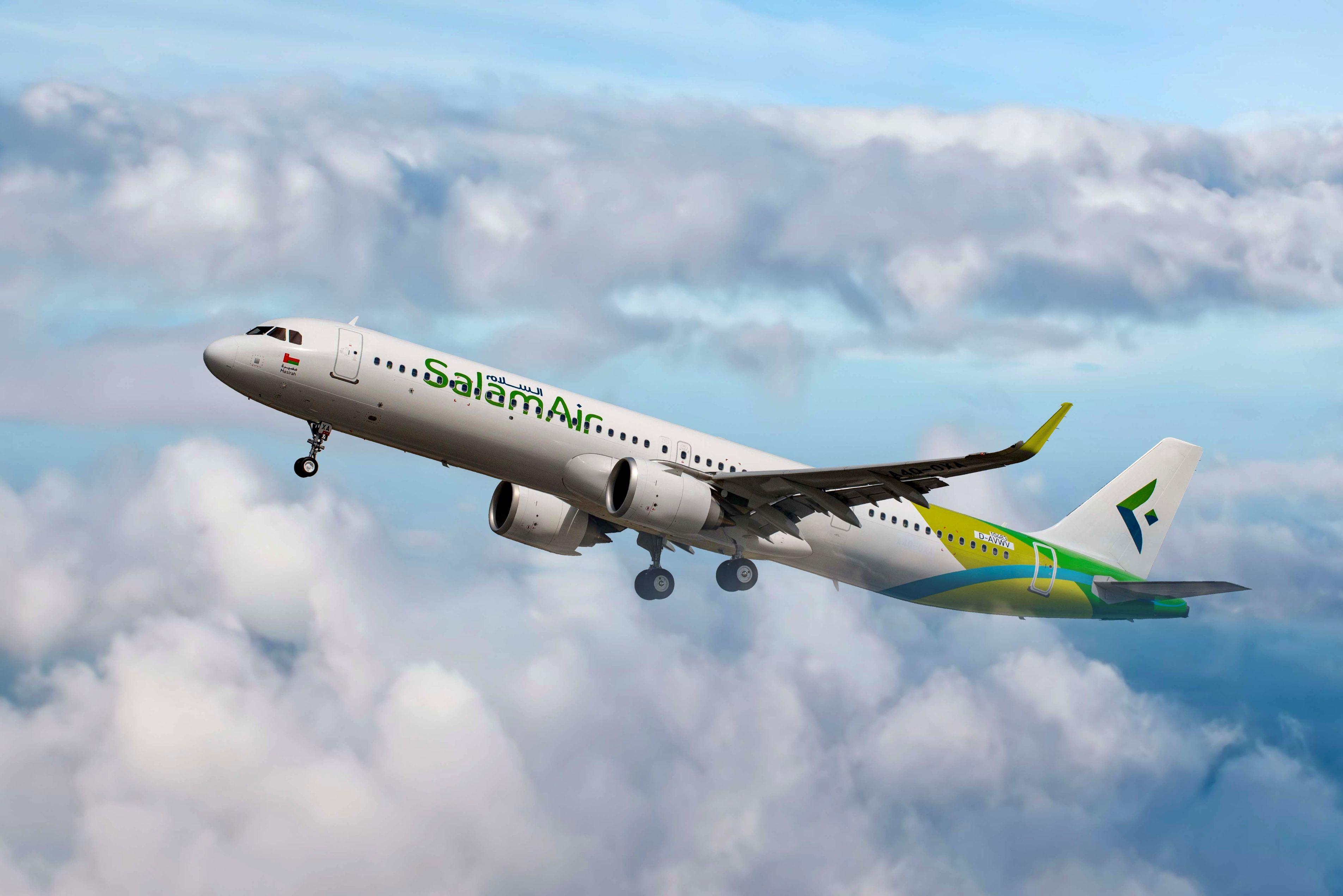 SalamAir Airbus A321neo.