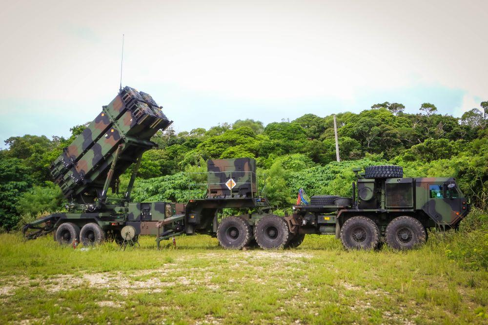 Patriot missile launcher system Contributor: APFootage / Alamy Stock Photo