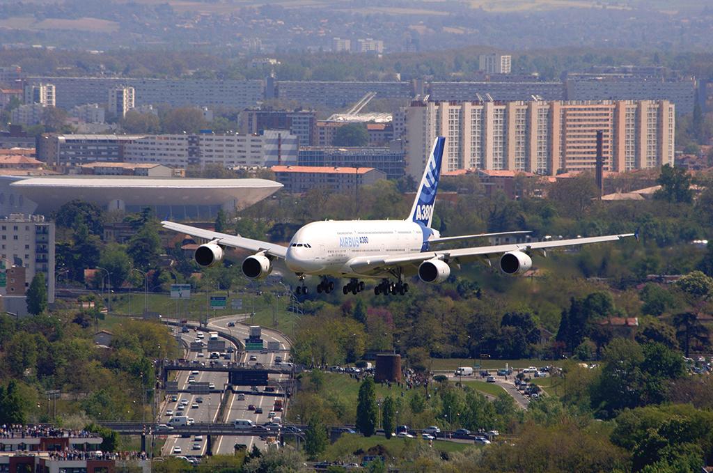 Emirates A380 aircraft