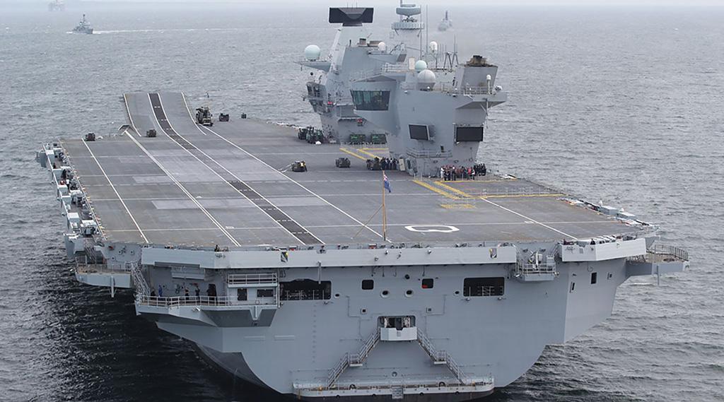 HMS Queen Elizabeth aircraft carrier