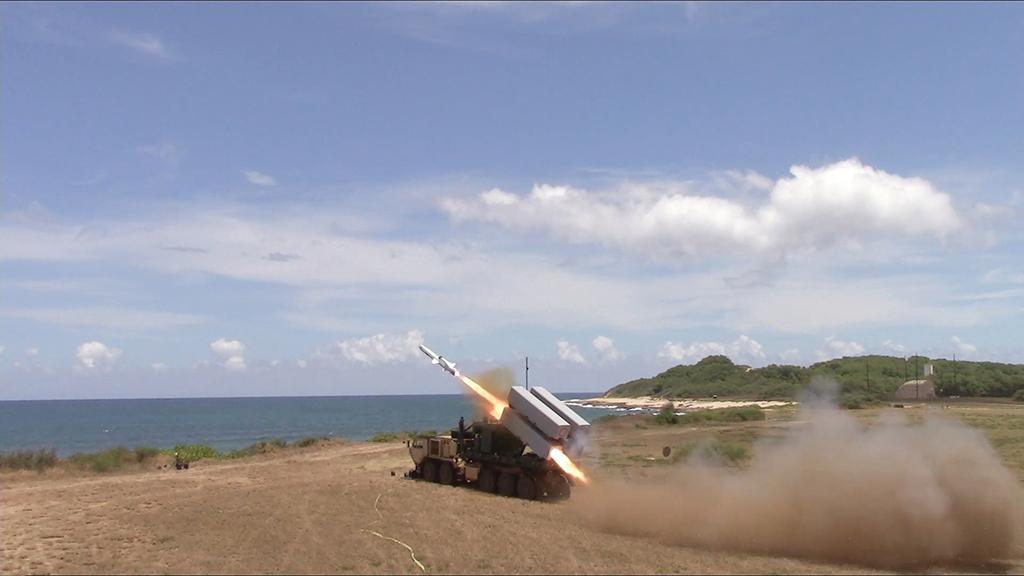 Raytheon-Kongsberg Naval Strike Missile test