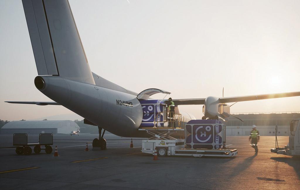 Dash 8 regional turboprop