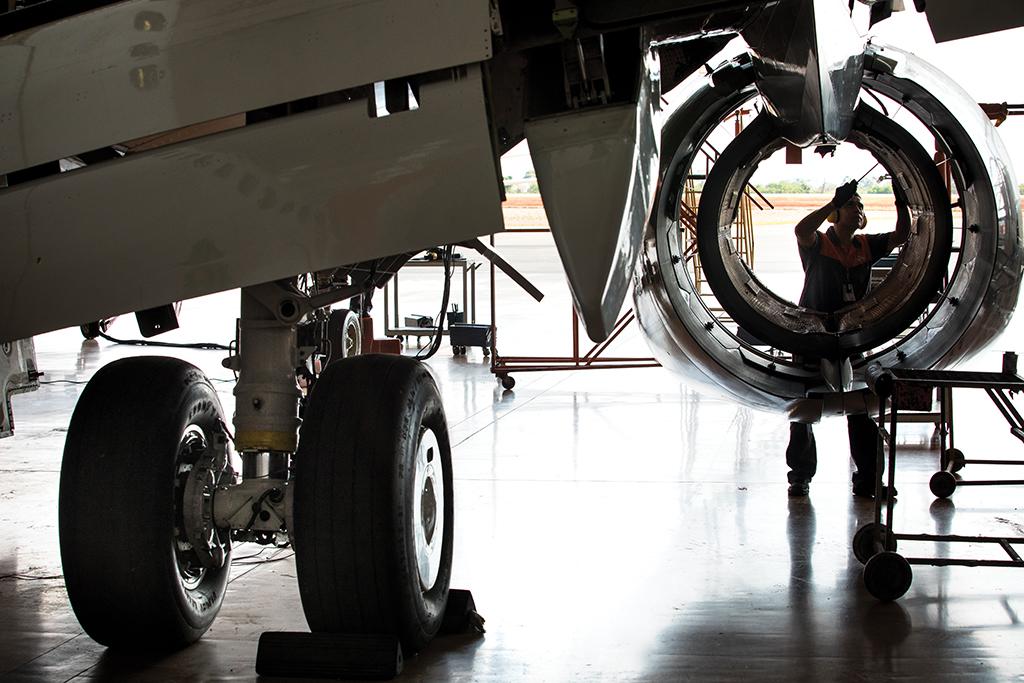 Mexicana MRO hangar