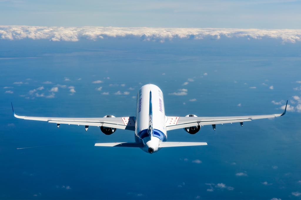 aircraft in flight 