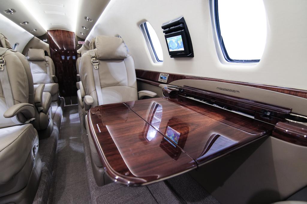 Citation Sovereign cabin interior