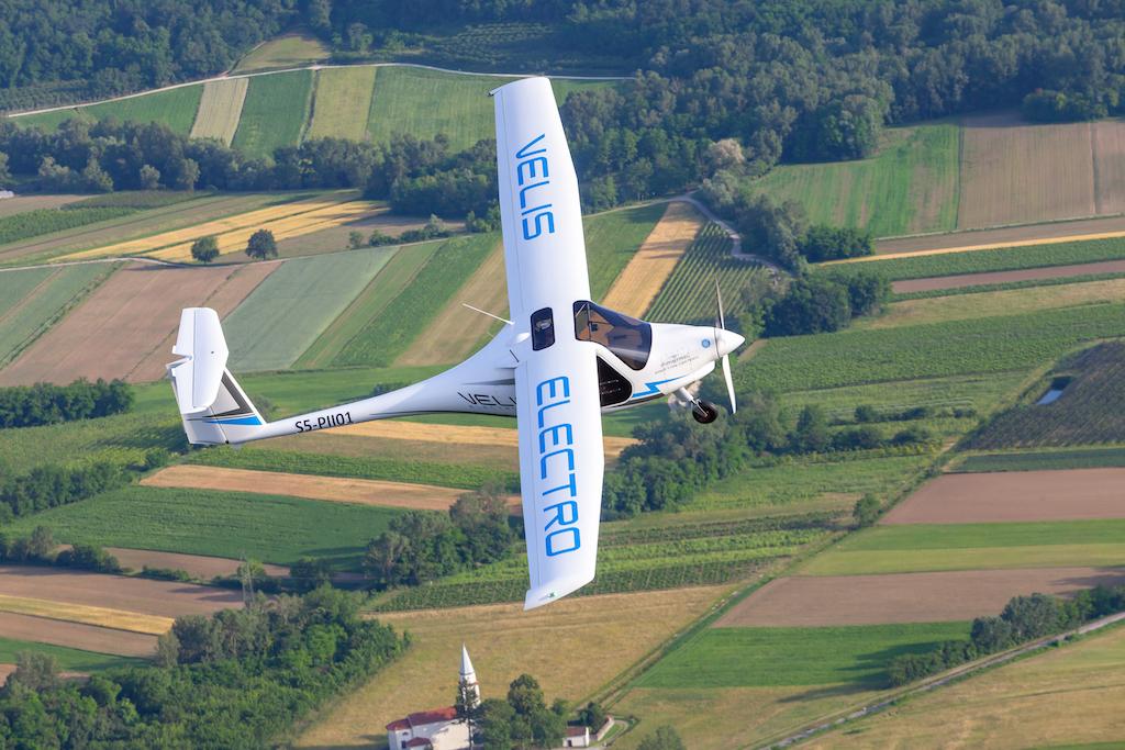 Pipistrel Velis Electro in flight