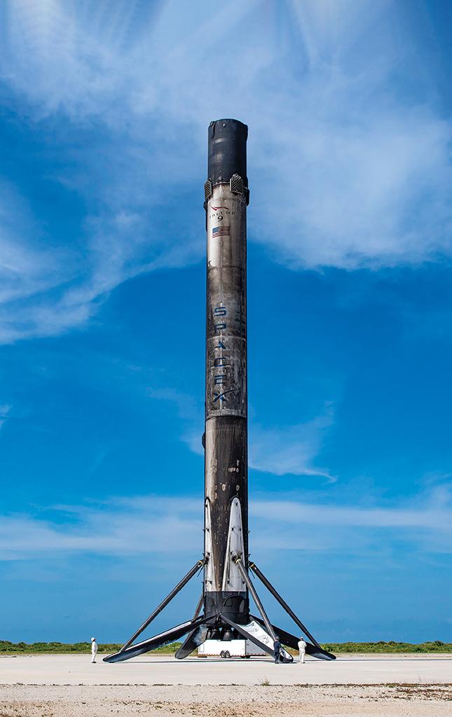 SpaceX Falcon 9 first stage launcher