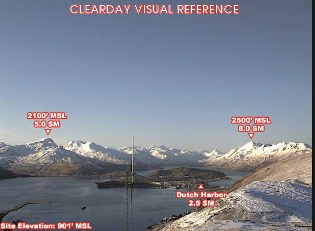 Unalaska Airport weather camera