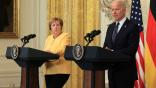 Biden and Merkel