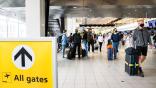 Schiphol Airport travelers