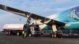 SAF fuel loaded into wing tank