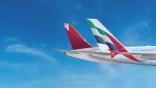 emirates and avianca tail fins