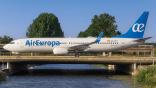 side view of Air Europa aircraft 