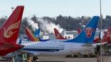 737 MAX aircraft at Renton