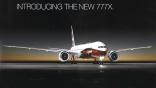 Boeing 777X advert