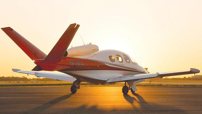 Cirrus SF50 – Stopping performance, could benefit from ground spoilers and anti-skid brakes.