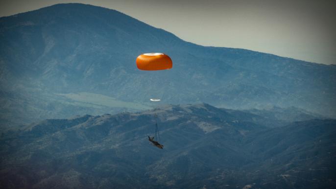 Cirrus Vision Jet CAPS deployment