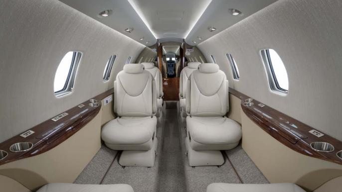 Citation Excel cabin