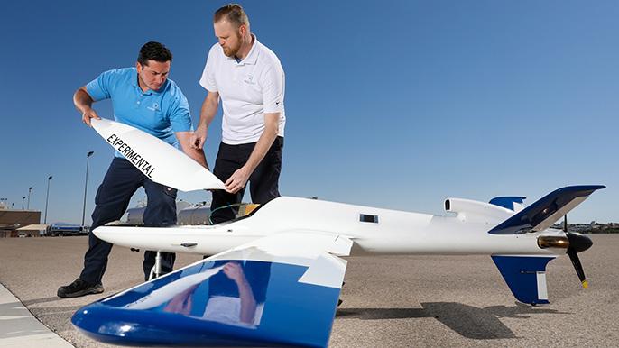 Robotic Skies technicians